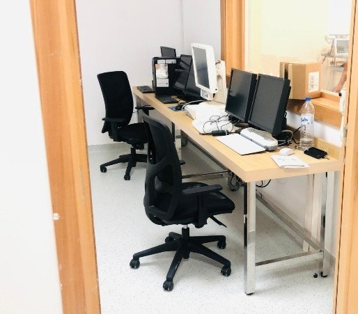 Espace technique de travail